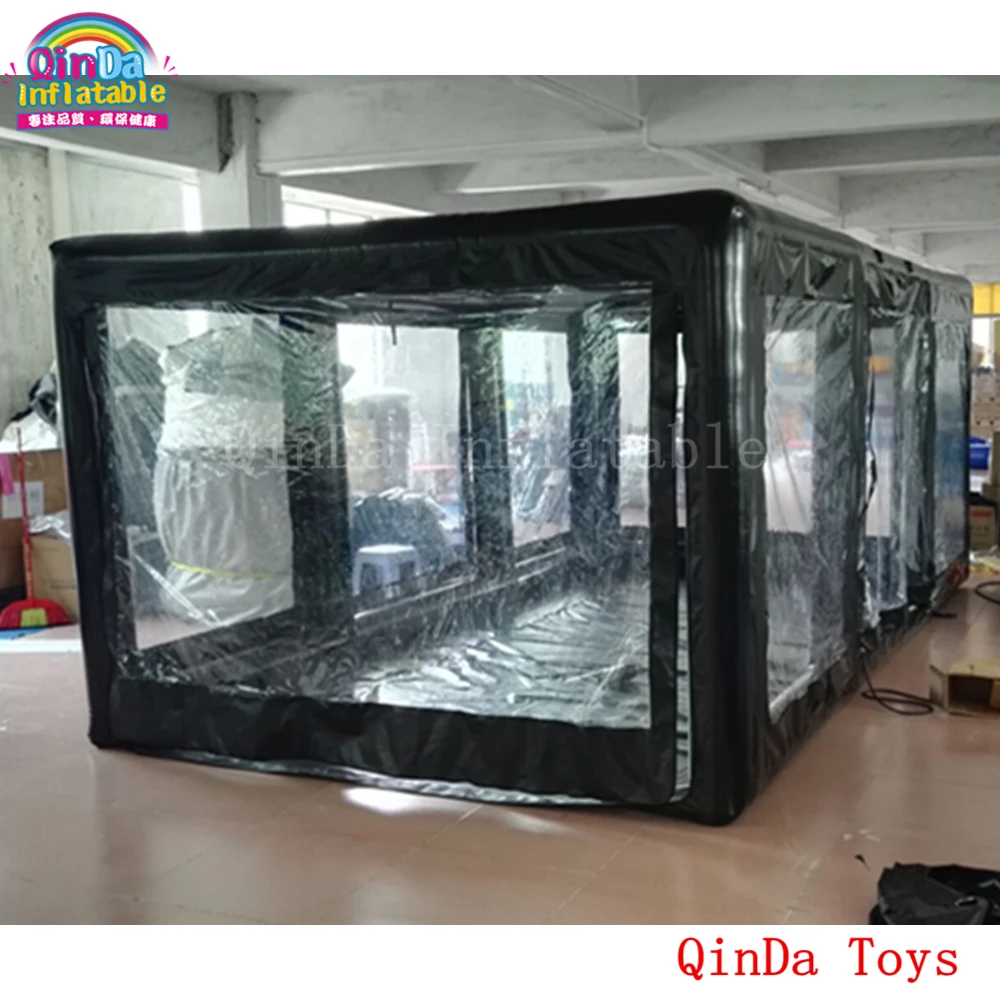 Пылезащитная палатка 5*2 8*2 м витрина для крышки автомобиля мытья надувная капсула