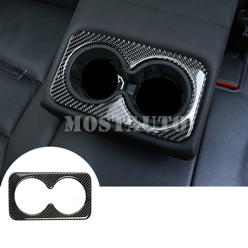 

Для Cadillac XT5 углеродного волокна заднего сиденья держатель стакана воды накладка 2016-2019 1 шт. Декор автомобилей автомобиля аксессуары интерье...