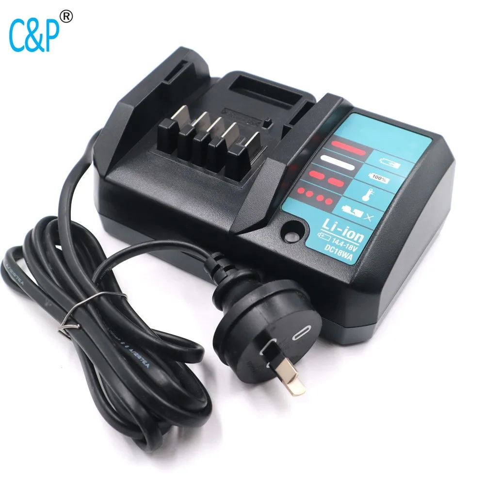 C& P Mak ch05 DC18WA/DC1851 Bl1413G BL1813G 1815G P347D, JV143D DMR106 DF457D, HP457D литий-ионная аккумуляторная батарея зарядное устройство