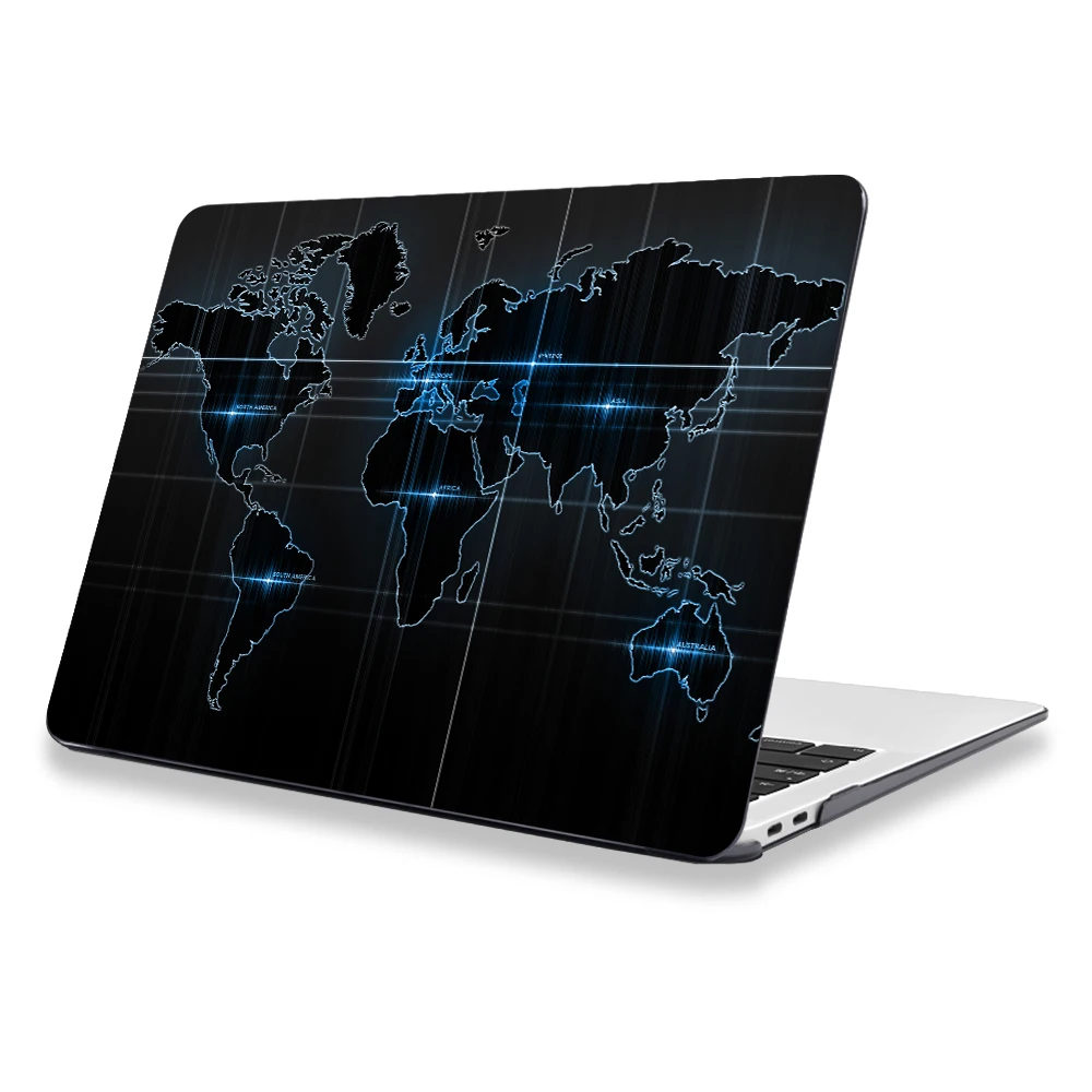 Чехол для ноутбука MacBook Air Pro Retina 12 13 15 16 дюймов A2141 A2338 A2289 2020 A2179 A2337 A1932 пластиковый