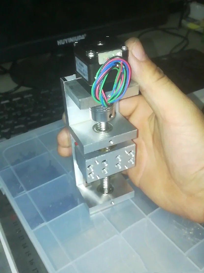 1 комплект алюминиевый CNC линейный направляющий 8 мм ACME скользящий стол с ЧПУ Типа CNC приводной комплект 30 мм путешествия