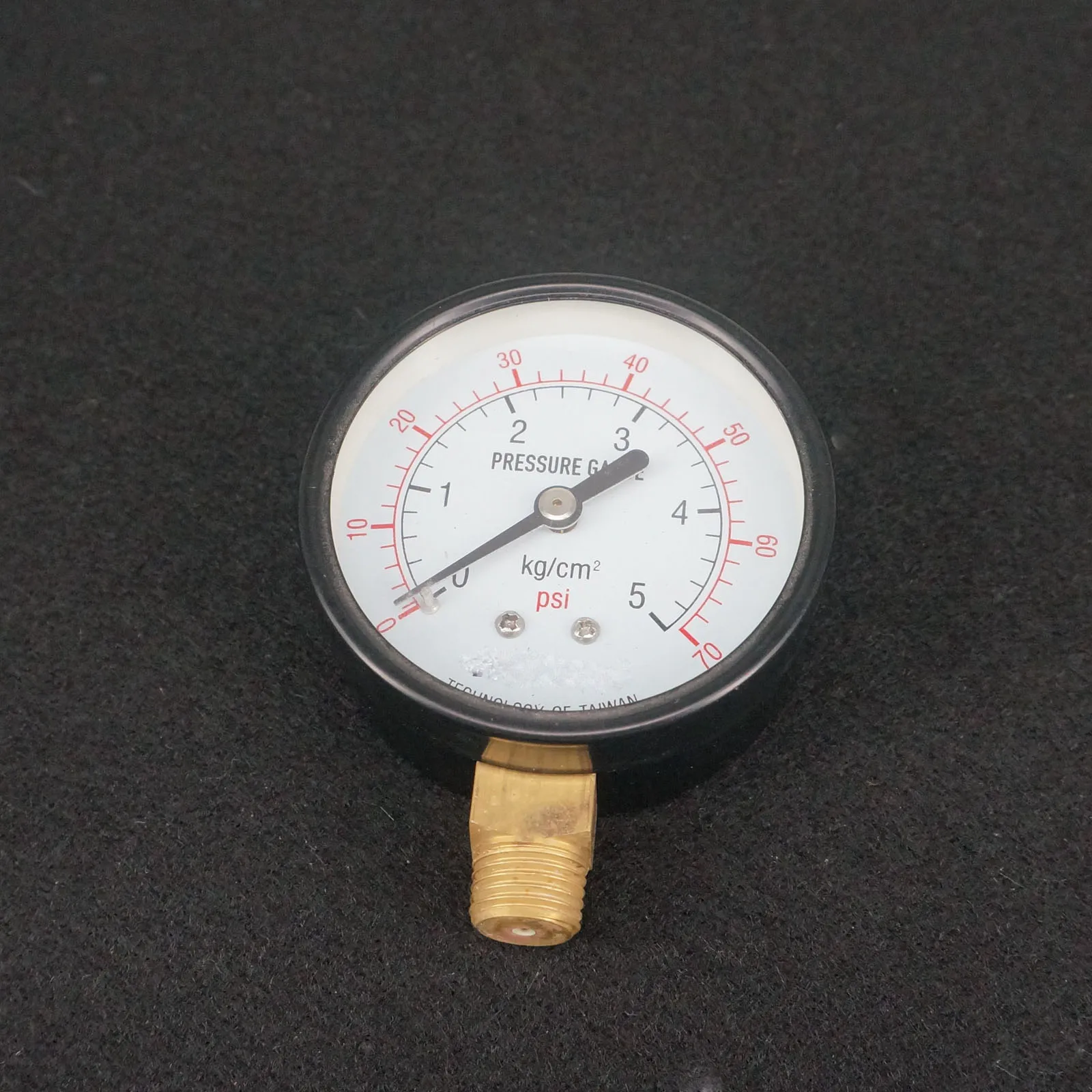 Диапазон измерения 0 70 PSI воздушный компрессор манометр 60 мм лицо радиальное