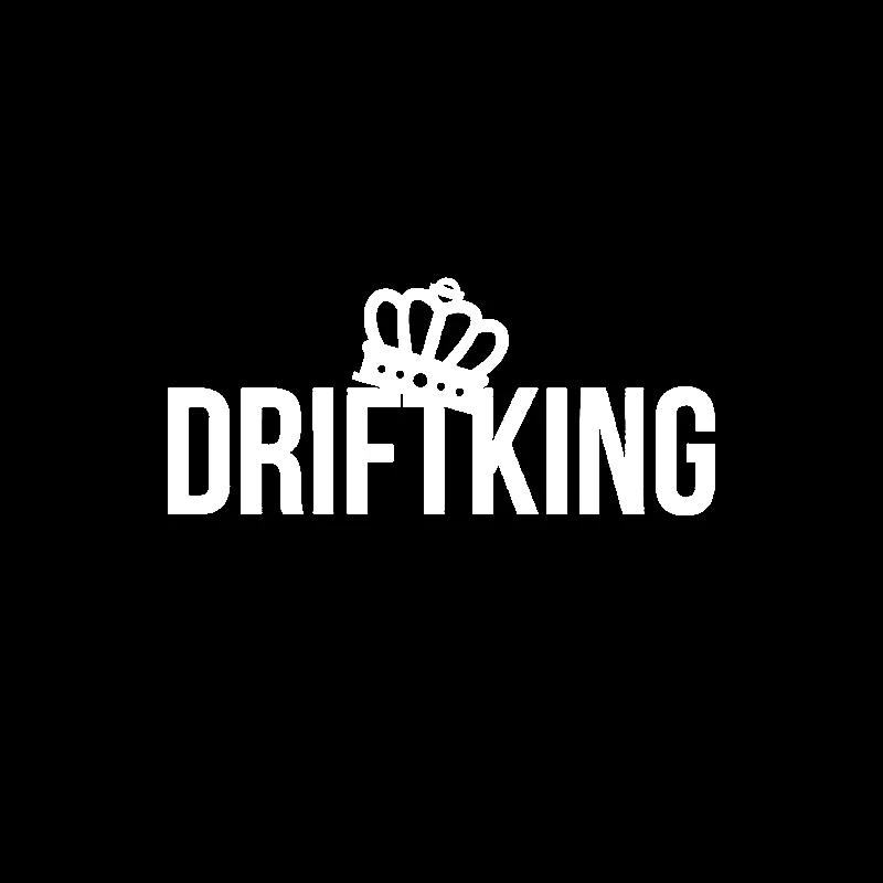 Виниловая наклейка для автомобиля QYPF 15 см * 6 5 DRIFT KING украшение мотоцикла Стайлинг