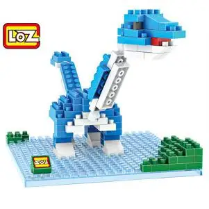 LOZ diamond mini building blocks Jurassic park Tyrannosaurus Ceratopsian stegosaurus brontosaurus kids toys | Игрушки и хобби