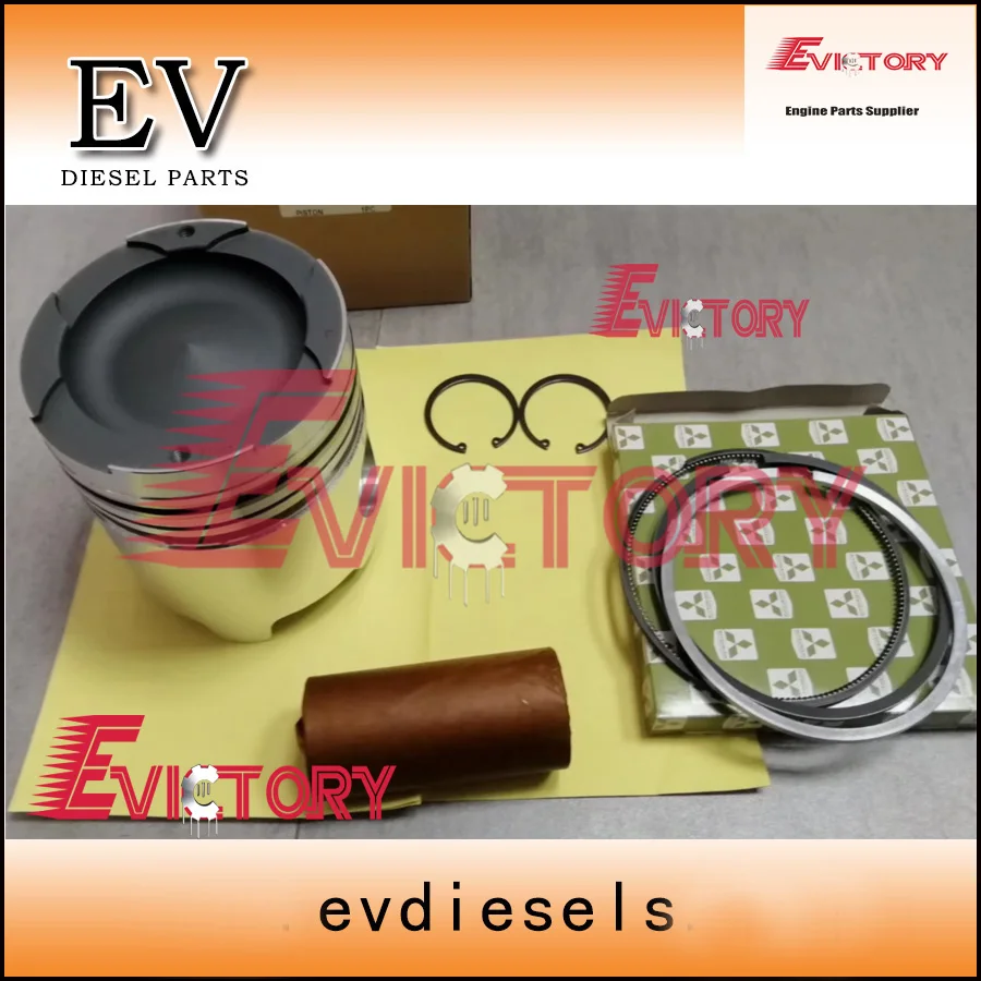 

For Mitsubishi S6A2 piston 32517-91200 and piston ring