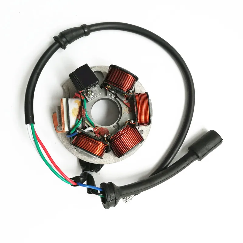 

For PIAGGIO VESPA Plate 3 Wires Ape 50 P 1985 - 1989 V50 PK XL 199495 AUS Motorcycle Generator Stator Engine Coil