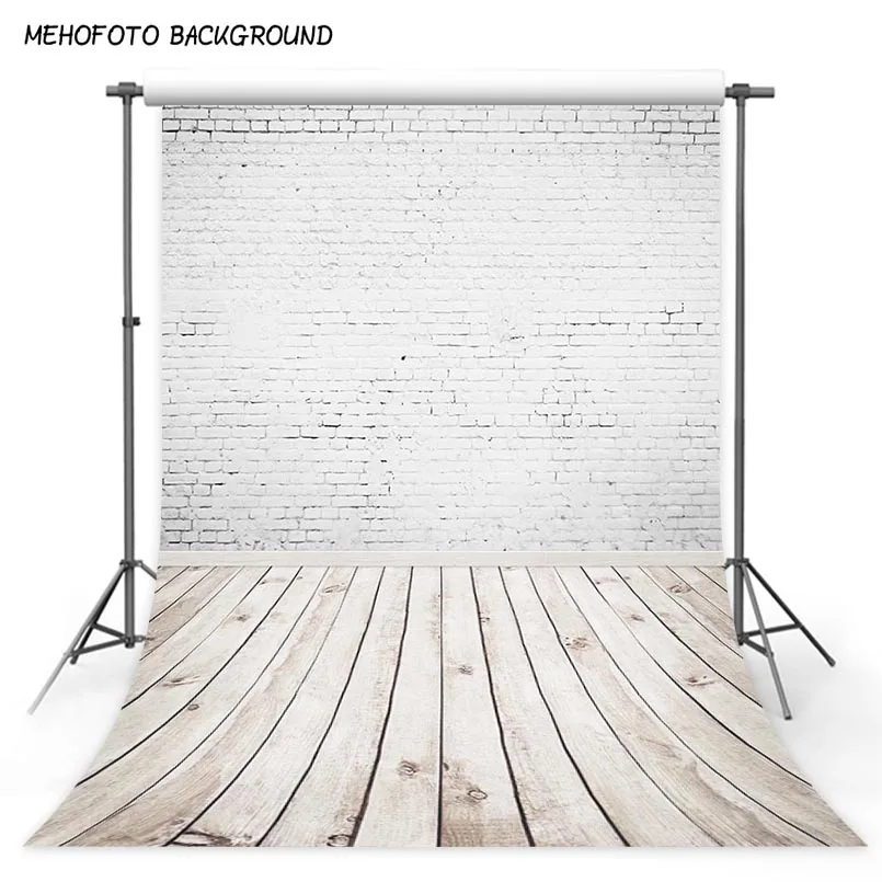 Хаки Кирпичная стена деревянный пол портретная фотосессия фотография фоны Свадебные фотографические фоны реквизит для фотостудии - Цвет: Хаки