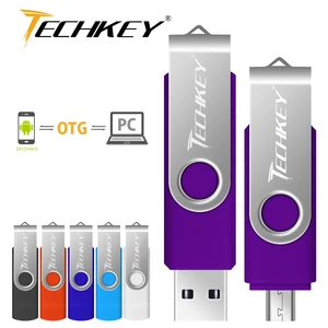 OTG флеш-накопитель usb, 32 ГБ, 64 ГБ, 8 ГБ, 16 ГБ, 4 Гб, поворотный флеш-накопитель otg, usb-флешка для смартфона, мобильный usb-накопитель, U-диск