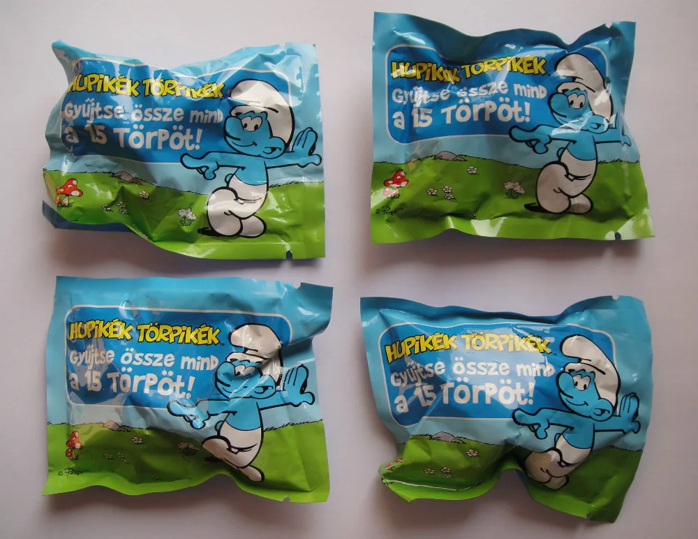 

100packs/lot PVC spirit famous cartoon random mixed gift opp bag packing