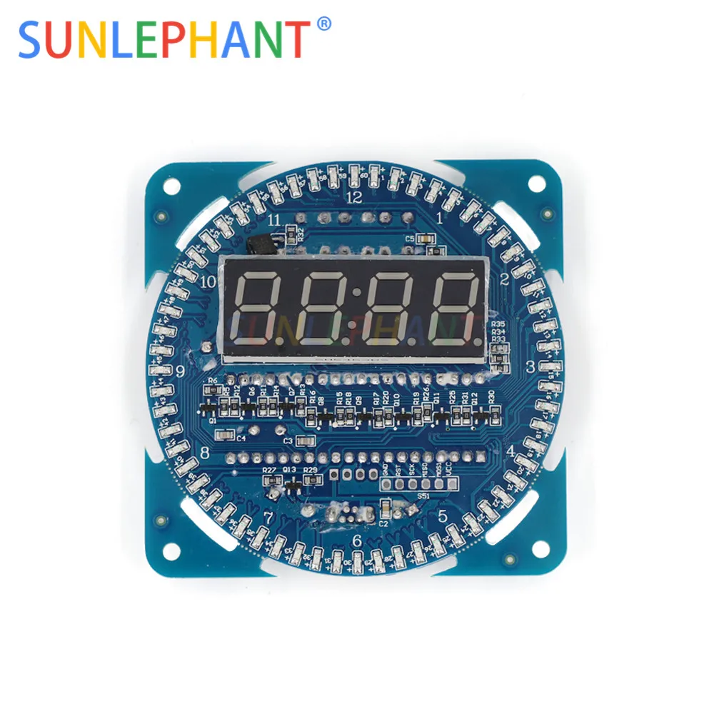 Вращающийся Модуль DS1302 с цифровым светодиодным дисплеем электронные цифровые