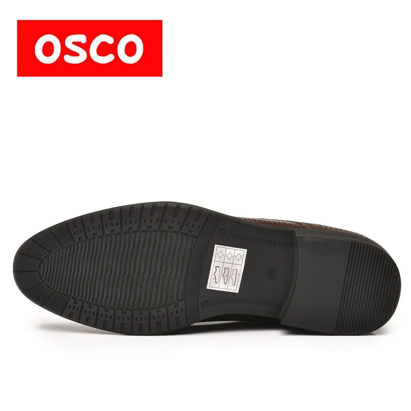 OSCO/Всесезонная Новая мужская обувь Модные мужские повседневные дышащие Оксфорды
