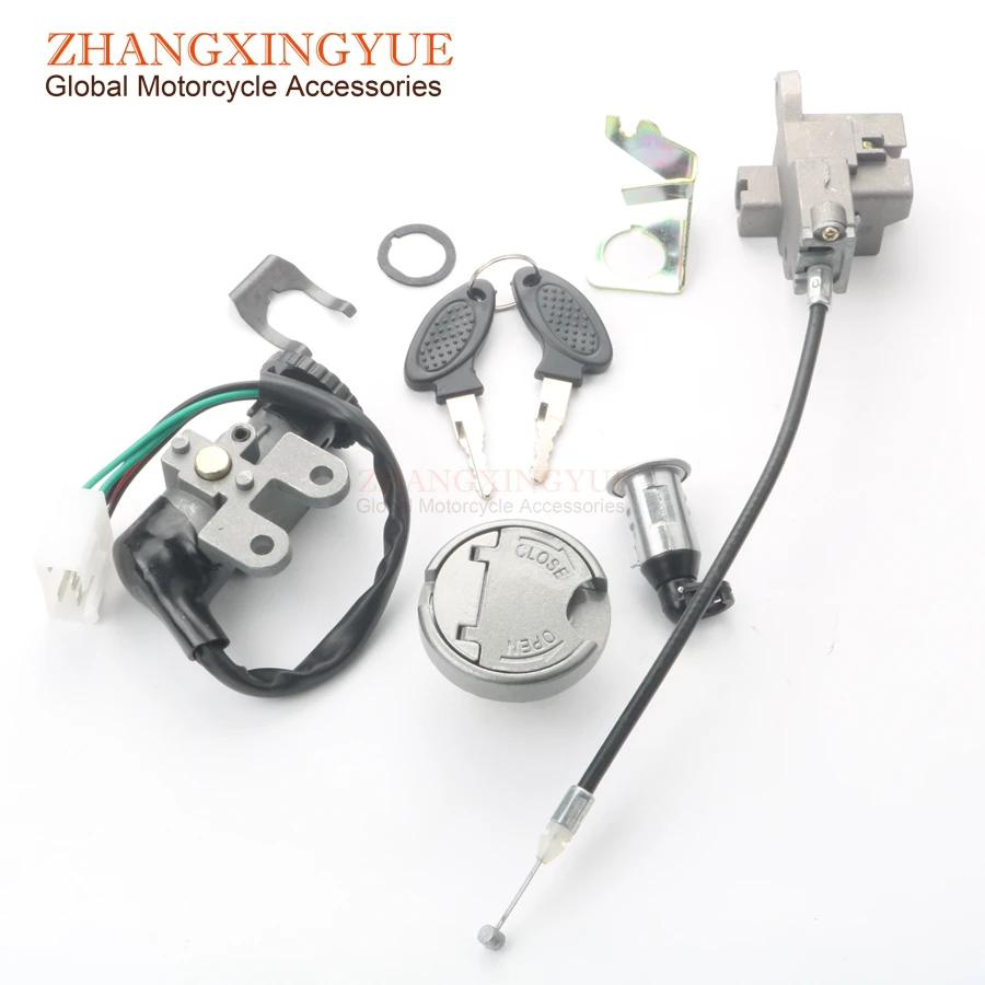 Замок для скутера зажигания с 5 разъемами крышка резервуара 4-тактного JONWAY Beta Lambda