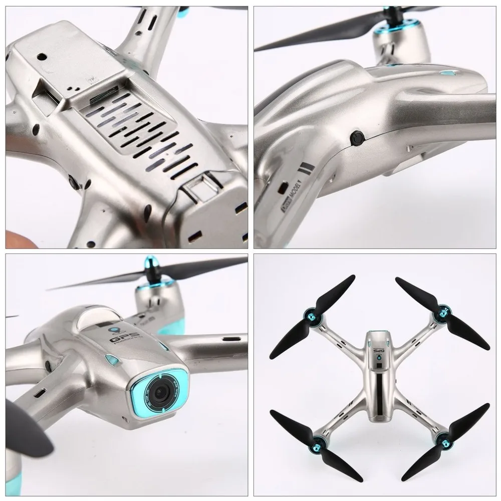 6957G 2 4G gps позиционирование 720P HD широкоугольная камера FPV RC Дрон Квадрокоптер в