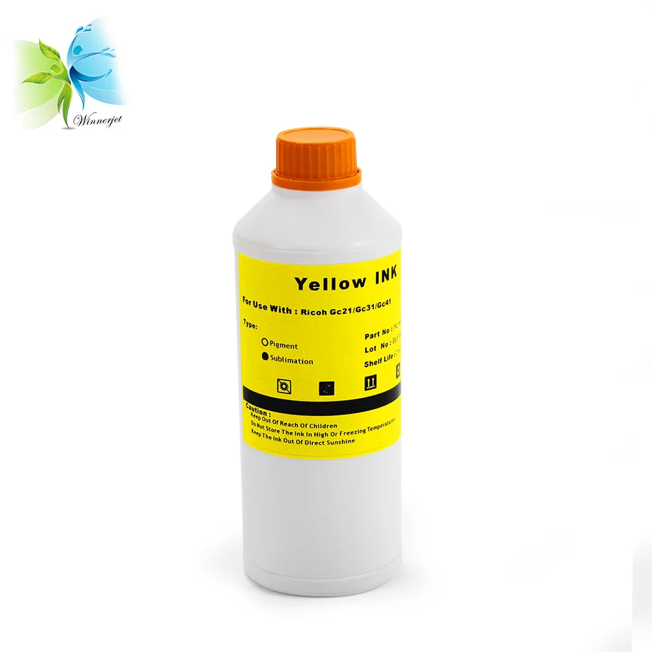 Качественные сублимационные чернила Winnerjet GC41 для Ricoh SG2100N SG3100 SG3100SNW SG3110DNW
