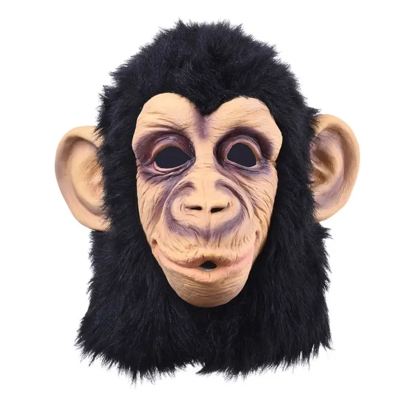 Маскарадная маска для Хэллоуина Rise of Planet the Apes gorilla костюмы с изображением короля