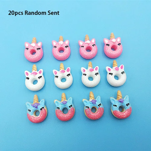 20pcs Random Sent С принтом «обезьяна», 5 предметов в партии, 10 шт/20 шт./упак. Slime Подвески Игрушки смолы блеск животных поставки слаймов DIY наполнитель муку пушистой четкое облако Slime - Цвет: 20pcs Random Sent