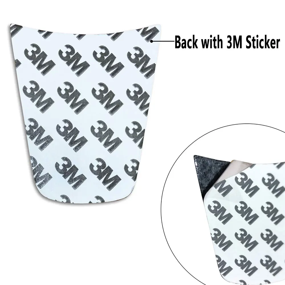 1 шт. углеродное волокно Стайлинг украшение на руль автомобиля покрытие