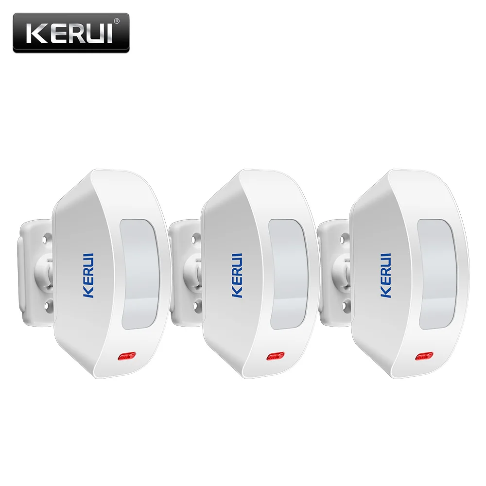 kit 1 KERUI беспроводной оконный занавес PIR датчик движения для системы домашней сигнализации 433 МГц для G19 G18 8218G M7 Alarme система - Цвет: kit 1