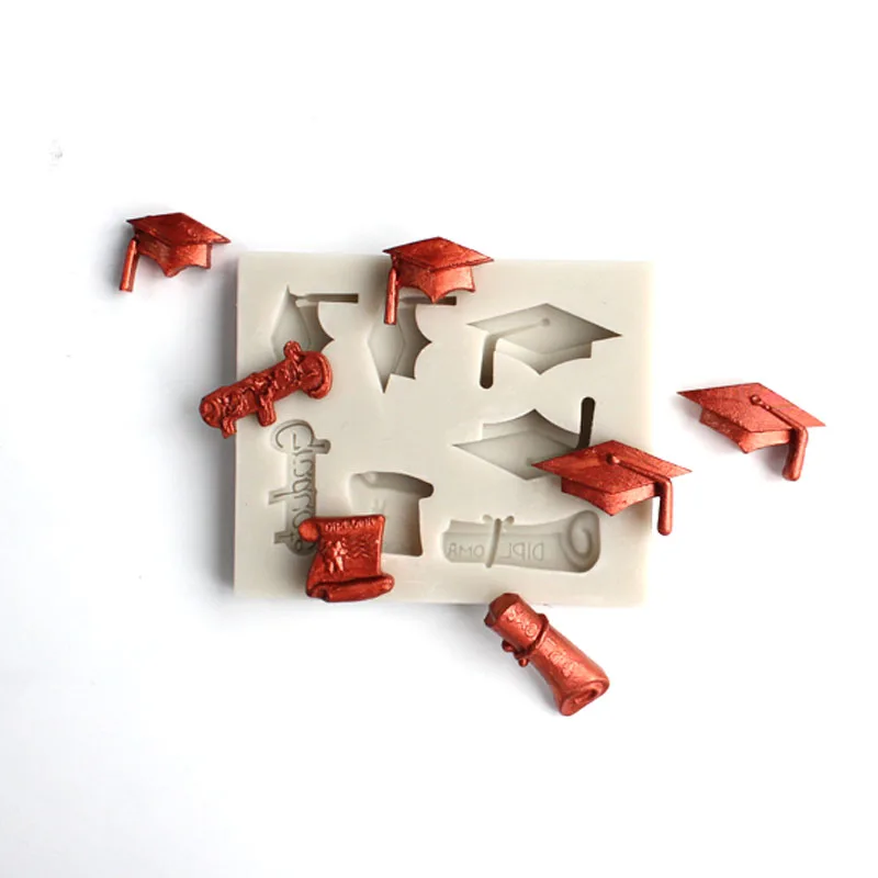 Шляпа силиконовая форма для помады DIY инструмент выпечки торта украшения