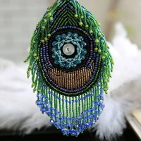 3d handmade rhinestone beaded patches for clothing diy sew on epaulette embroidery applique decorative sequin parches floral