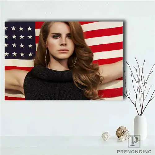 На заказ lana del rey (1) @ Печатный постер тканевый настенное искусство картины для