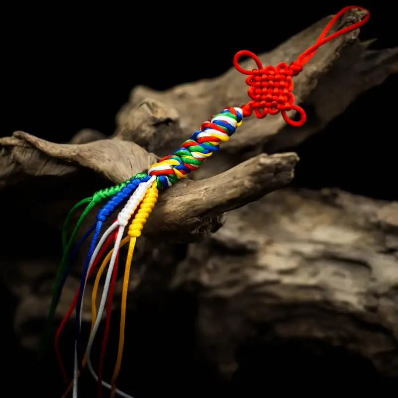 Новый год Тибет пятицветный Гонконгский Хадад узлы мир благоприятный узел