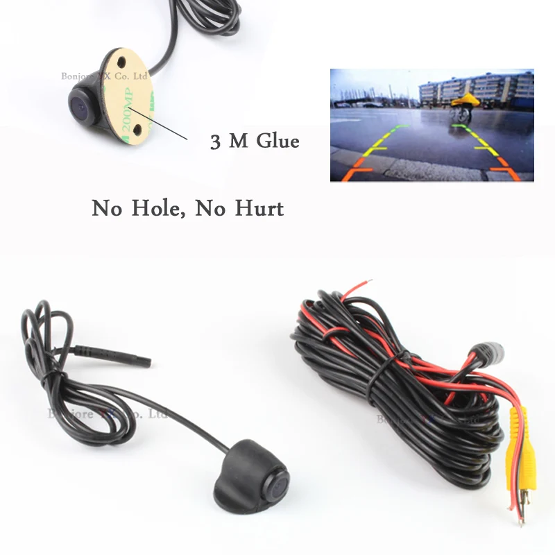 

Free shipping 5" HD TFT Auto Car Monitor For CCD Waterproof Reversing Rear View Camera Car Video Visual Parking Sensor BIBI