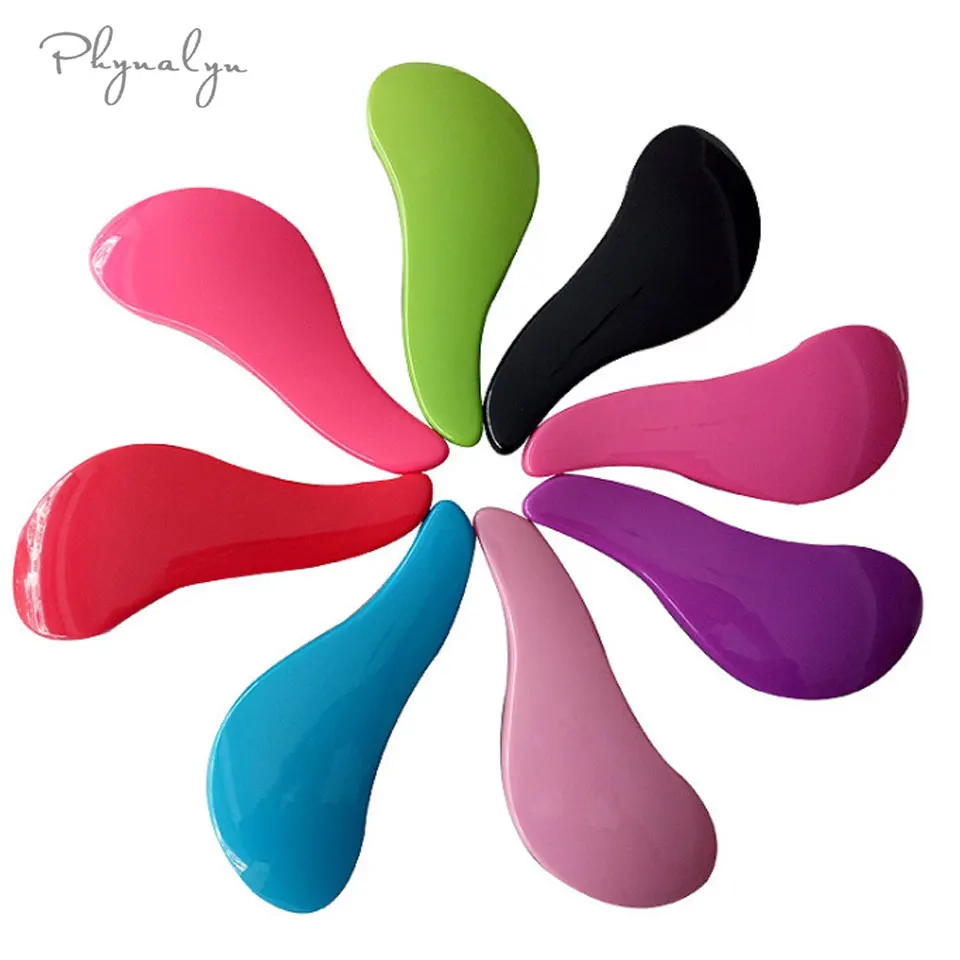 Практичная щетка для волос с блестками волшебная расческа пластиковые