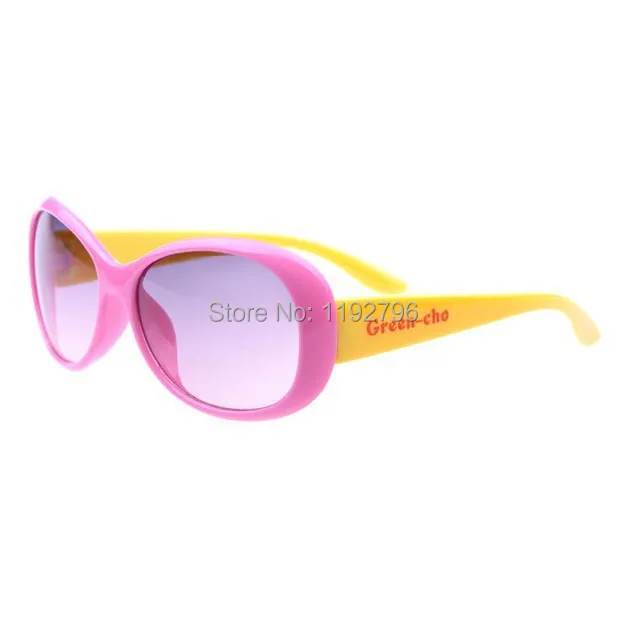 High Fashion Brand Child Eyeglass UV400 Protection Kids Frog Mirror Sunglasses For Girl Boy Free Shipping 8 Colors |