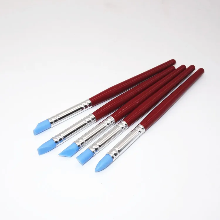 5pcs/lot Soft pen Smoothing and trimming Modeling Clay Plasticine Tool Mold Toys Hobbies Learning Education | Игрушки и хобби