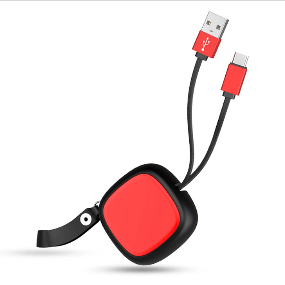 10 шт. Телескопический USB кабель для передачи данных Быстрая зарядка Micro type-C iPh Android