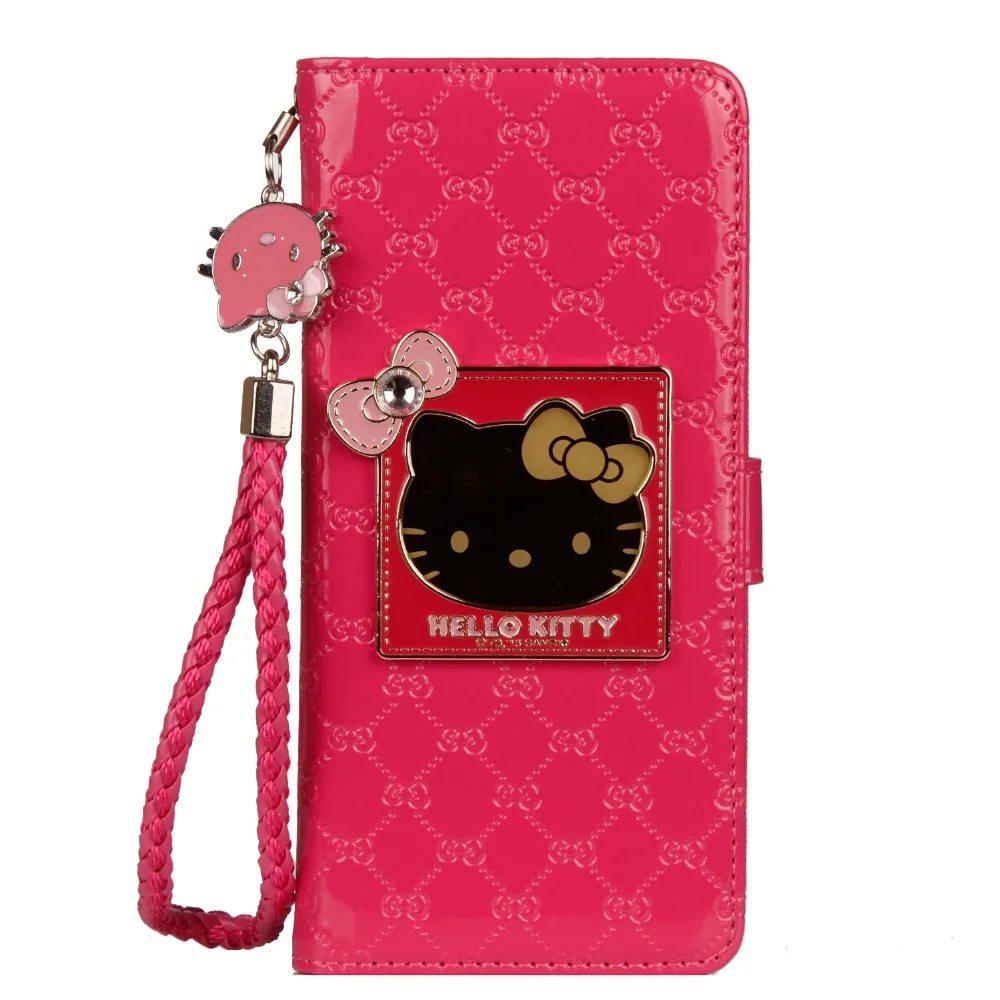 Модный Стильный чехол для samsung Note8 Note9, Роскошный кошелек hello kitty, Магнитный флип-чехол из искусственной кожи, чехол для мобильного телефона