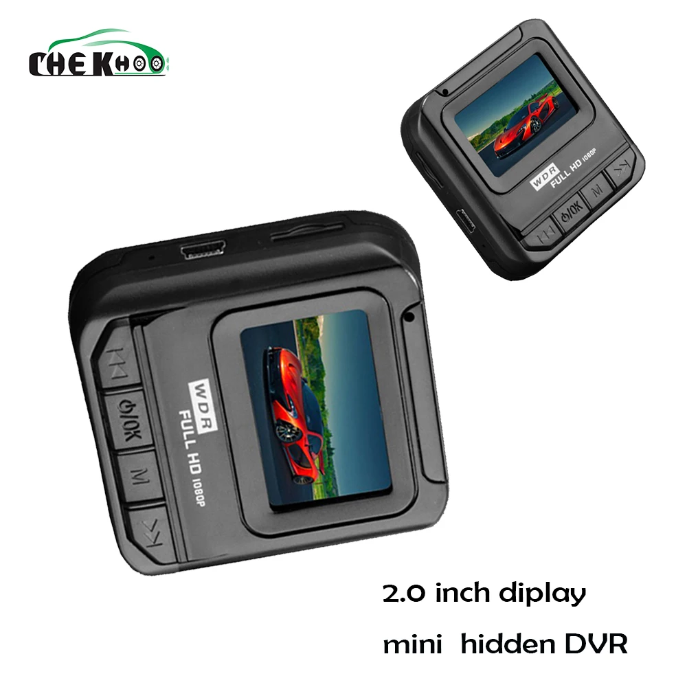 Мини Автомобильный dvr камера видеорегистратор Full HD 1080 P рекордео для