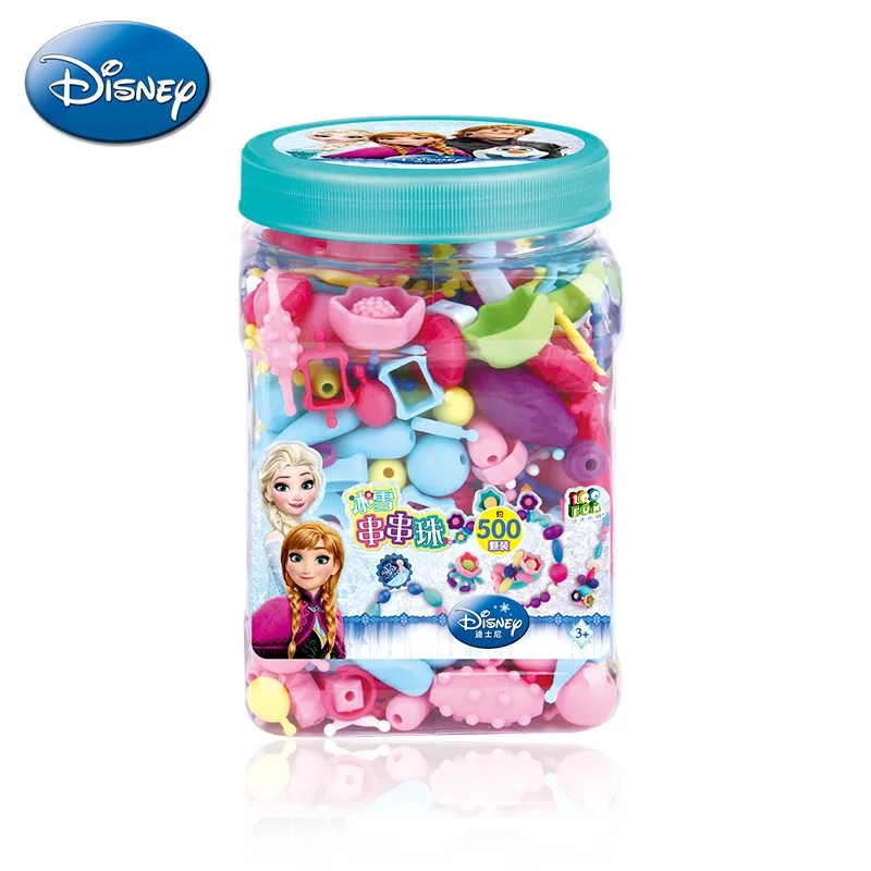 500 шт./лот Disney Детские Замороженные бусины для девочек игрушечный Браслет сделай