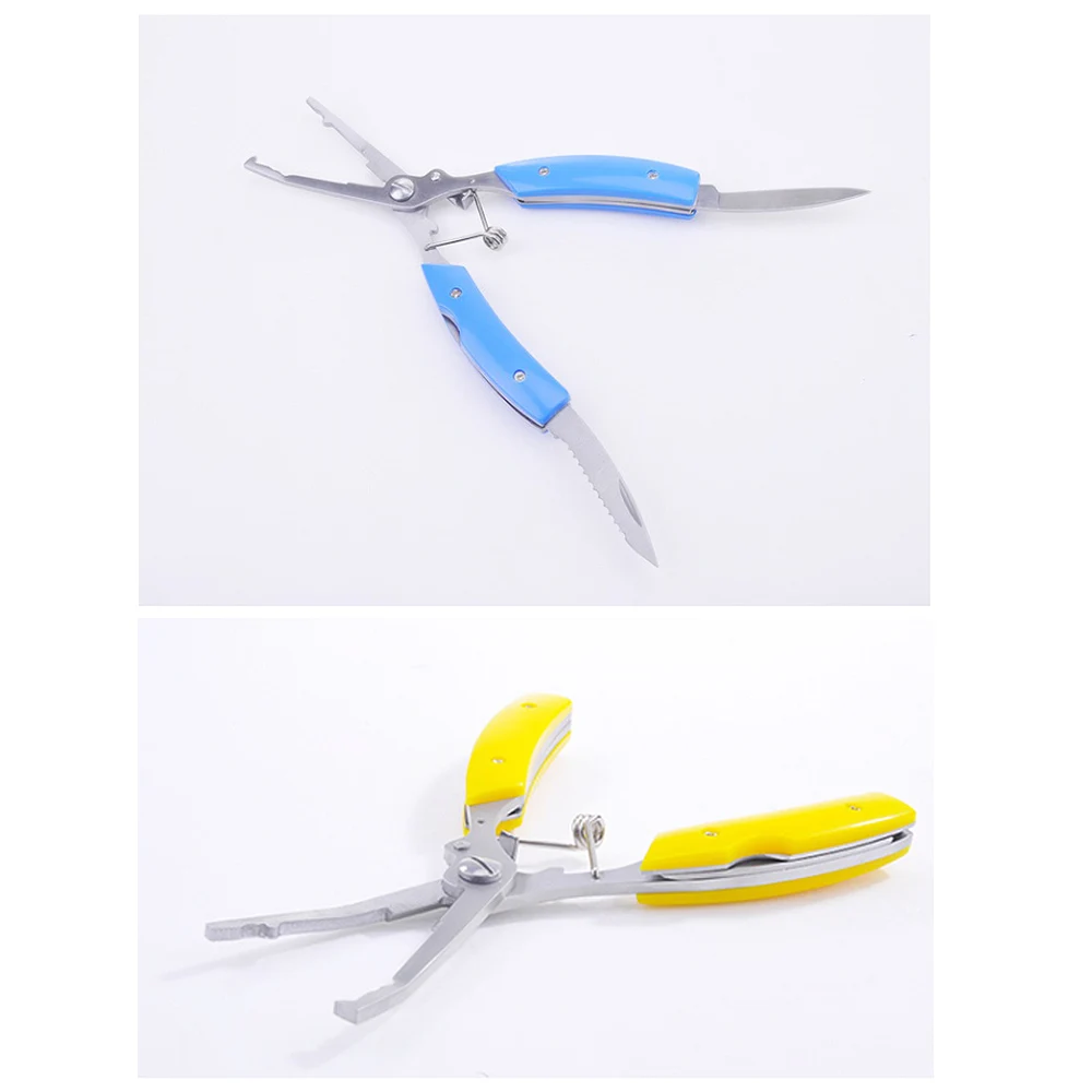 Рыболовные щипцы из нержавеющей стали многофункциональные рыболовные ножницы