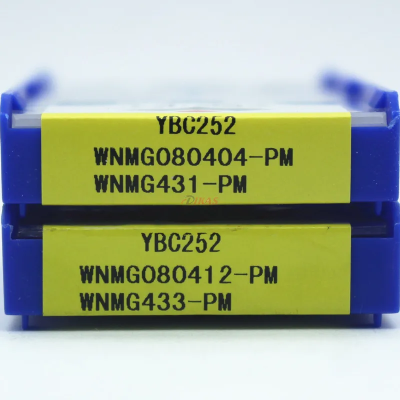 Бесплатная доставка WNMG080404/12 PM YBC252 внутренние токарные инструменты карбидные