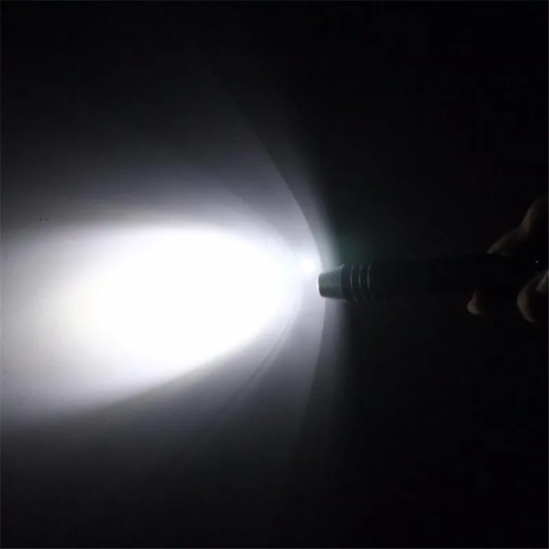 Waterproof Handheld Flashlights Torch Pocket bicycle Lamp Clip Mini Penlight Flashlight for Emergency Lighting AA Battery | Спорт и