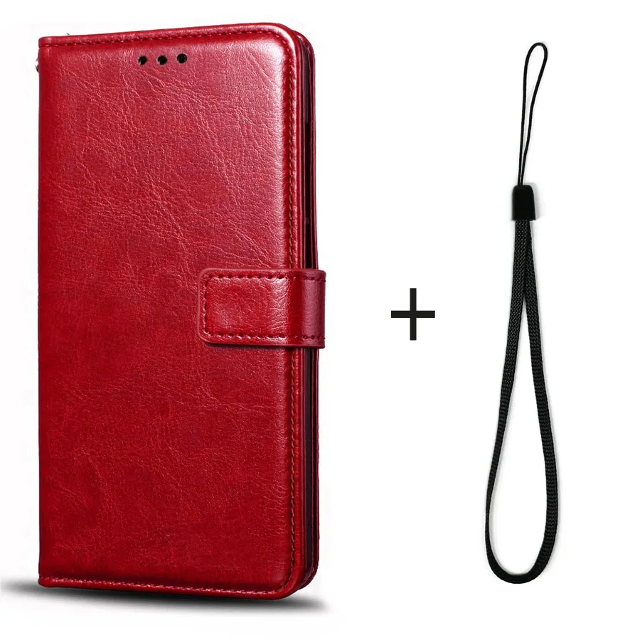 Style 1 Red Чехол для Xiaomi Redmi Note 7 кожаный силиконовый чехол-кошелек s для Redmi Note 7 Pro чехол для телефона Флип Магнитный чехол s на Redmi Note 7 Чехол - Цвет: Style 1 Red