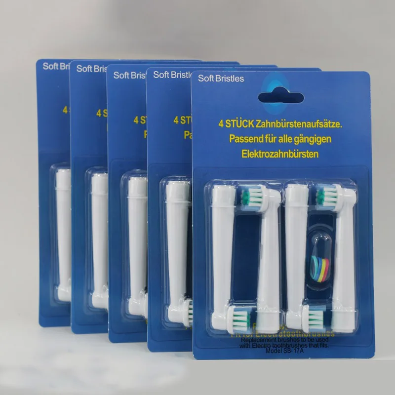 4 шт./лот электрическая зубная щетка сменная головки для полости рта B