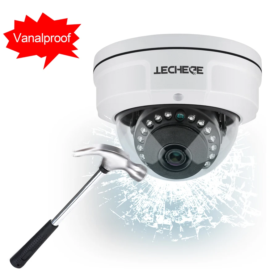 Techege 4CH POE NVR 1080 P HDMI 2.0MP 1.3MP 1.0MP IP Камера всепогодный наружного видеонаблюдения