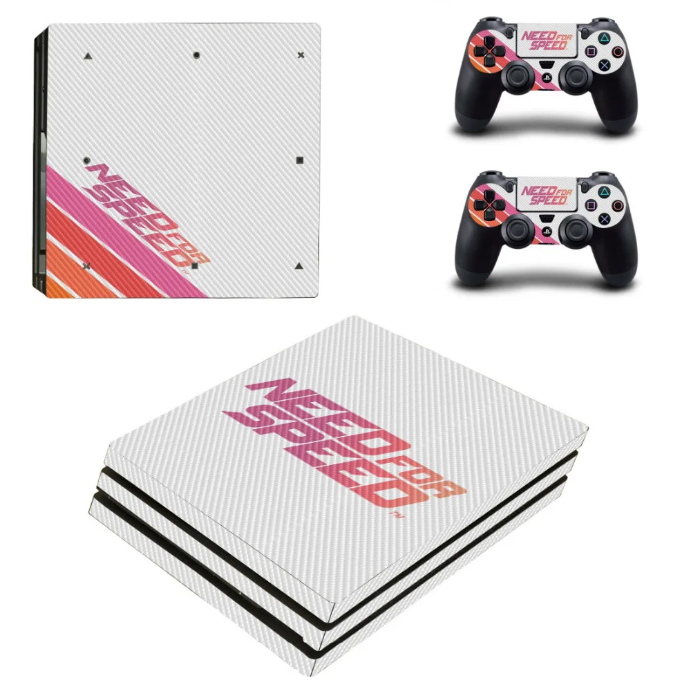 Потребность в Скорость PS4 Pro кожи наклейки для Sony PlayStation 4 консоли и 2 контроллеры