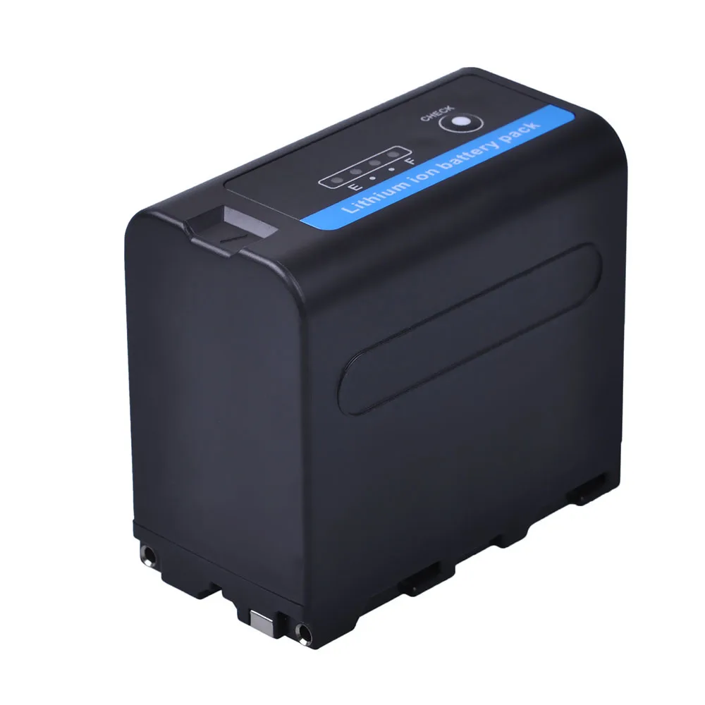 Аккумулятор с светодиодным индикатором питания для SONY F960 F550 F570 F750 F770 MC1500C 190P 198P F950