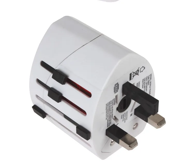 Адаптер питания Все в одном с 2 USB портами универсальное зарядное устройство для