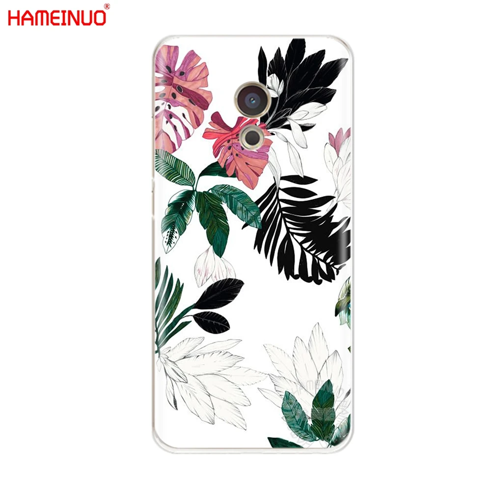 Чехол HAMEINUO с зелеными листьями для Meizu M6 M5 M5S M2 M3 M3S MX4 MX5 MX6 PRO 6 5 U10 U20 note plus|Бамперы| |