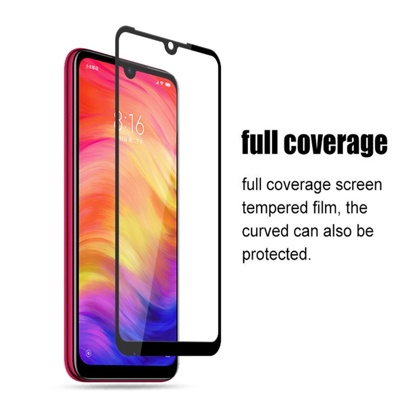1 2 шт. 3D стекло на Redmy Note 7 защита для экрана Xiaomi Redmi 6 3 дюйма закаленное полное