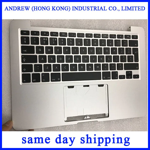 Оригинальный чехол A1502 Topcase Для Macbook Pro Retina 13 &quotA1502 с клавиатурой UK макет Late 2013 Mid