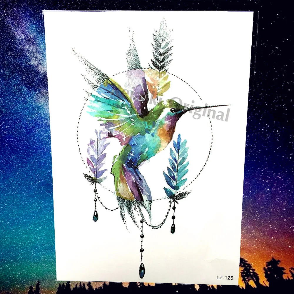 Временные татуировки REJASKI с граффити роза цветок наклейка Искусственные черные