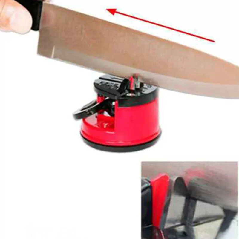 Простая и безопасная точилка для ножей практичная прочная присоска высокого