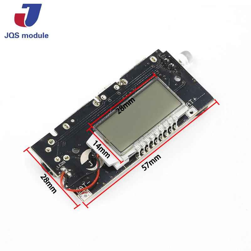 Два порта USB 5V 1A 2.1A мобильный Мощность банка 18650 Батарея Зарядное устройство PCB