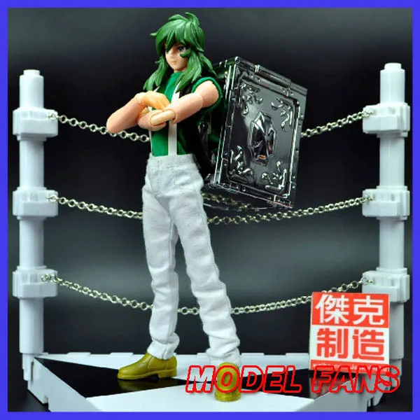Модели фанатов в наличии JACK MODEL saint seiya Cloth Myth EX 2 0 Andromeda shun Mufti form and cloth box Challenge Scene |